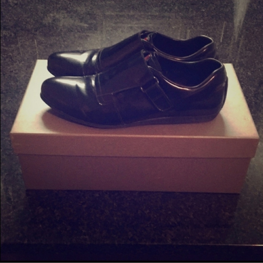 PRADA Spazzolato Fume dress shoes men's - Picture 2 of 7